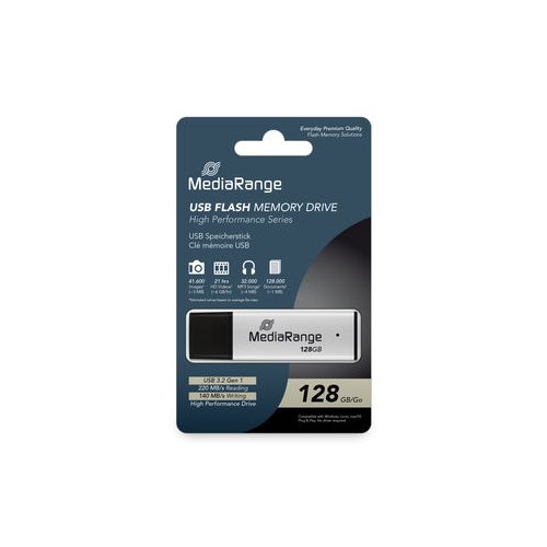 PENDRIVE 128GB USB 32 MEDIARANGE HIGH P