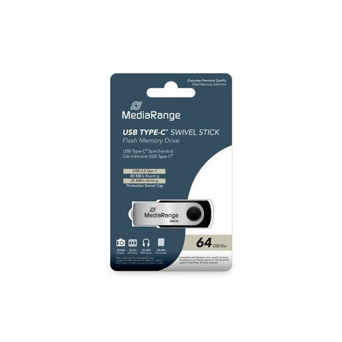 PENDRIVE 64GB USB 32 MEDIARANGE HIGH P