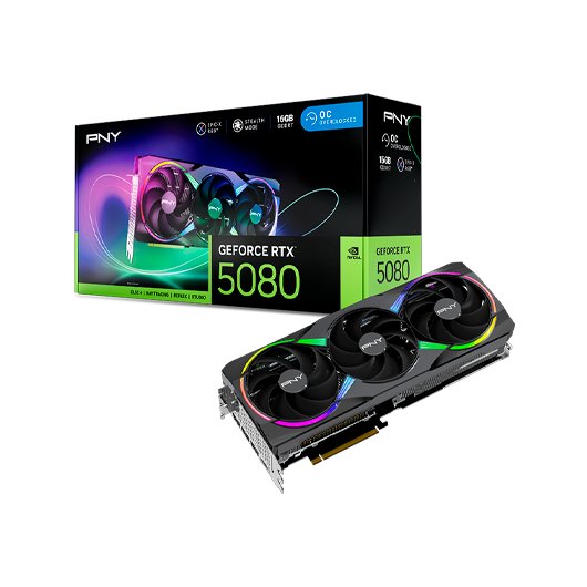 TARJETA GRAFICA PNY RTX 5080 16GB OC