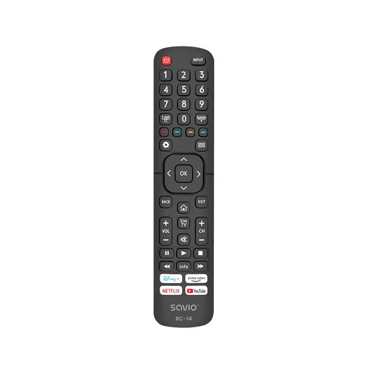 MANDO TV SAVIO RC 14 COMPATIBLE HISENSE SMART TV