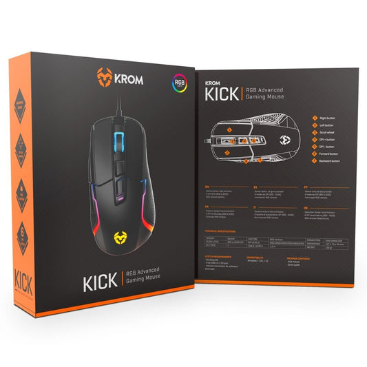 RATON OPTICO KROM KICK