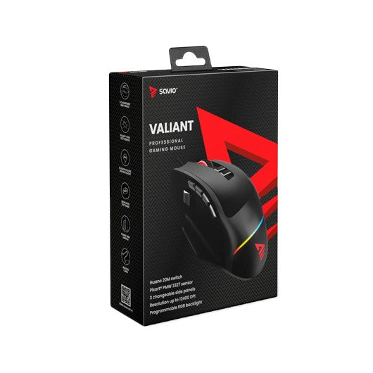 RATON GAMING SAVIO VALIANT RGB