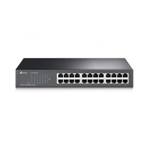 HUB SWITCH 24 PTOS 10 100 TP LINK TL SF1024D RACK