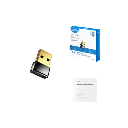WIRELESS LAN USB CUDY AX300 NANO USB ADAPTER
