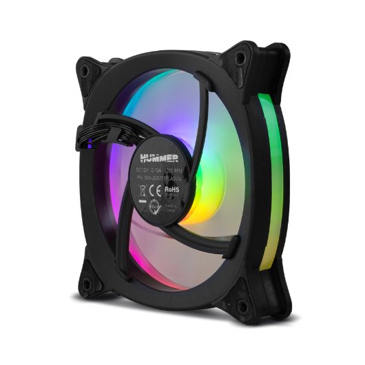 VENTILADOR 120X120 NOX HUMMER V FAN ARGB