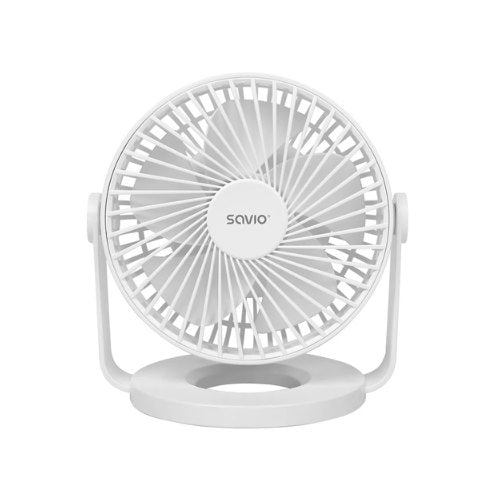 VENTILADOR ESCRITORIO USB SAVIO AD 01 WHITE