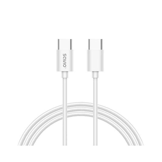 CARGADOR SAVIO LA 10 30W WHITE CON CABLE