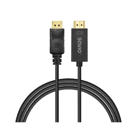 CABLE DISPLAYPORT A HDMI 15M SAVIO CL 183 M M