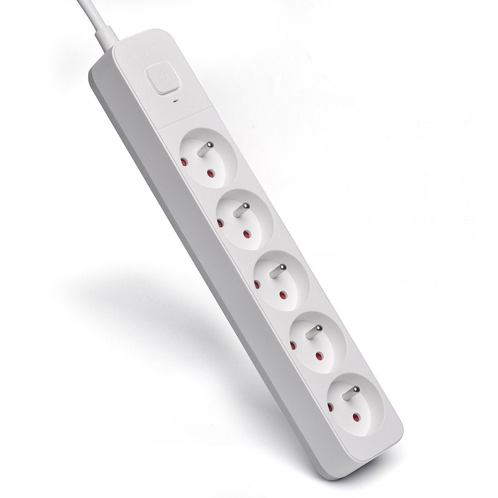 REGLETA DE 5 ENCHUFES 3M BLANCO SAVIO LZ 09