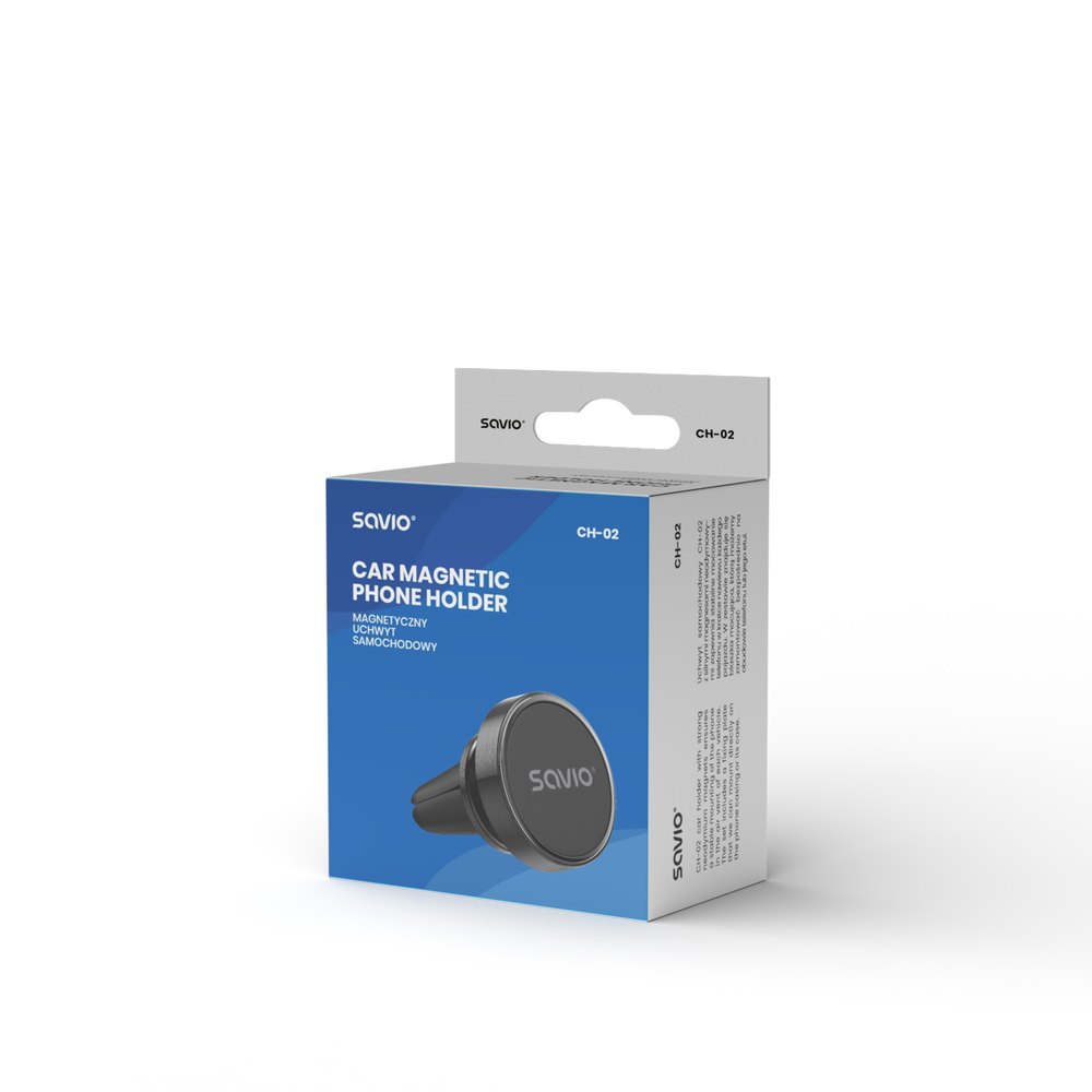 SOPORTE MAGNETICO TELEFONO PARA COCHE SAVIO CH 02