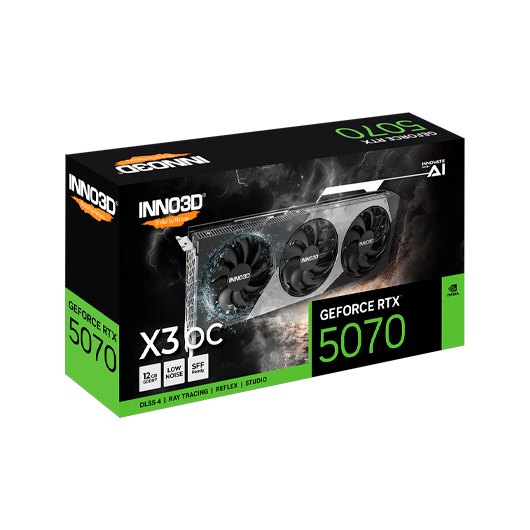 TARJETA GRAFICA INNO3D RTX 5070 X3 OC 12GB