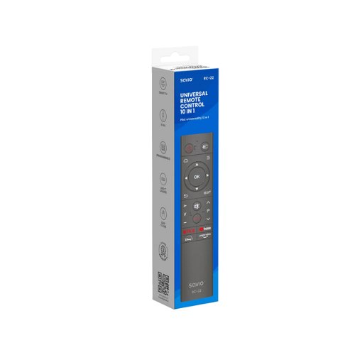 MANDO TV SAVIO RC 22 UNIVERSAL 10 IN 1