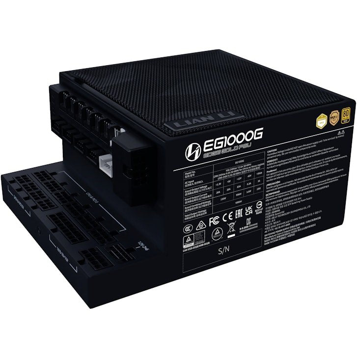 FUENTE DE ALIMENTACION ATX LIAN LI EDGE GOLD 1000W BLACKHU
