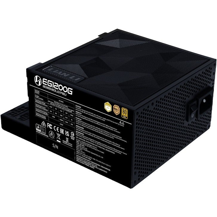 FUENTE DE ALIMENTACION ATX LIAN LI EDGE GOLD 1200W BLACKHU