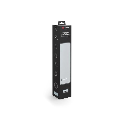 ALFOMBRILLA GAMING XXL SAVIO GREY EDITION