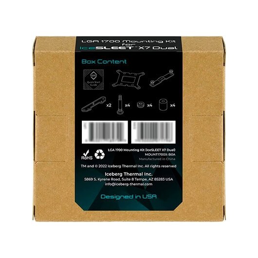 ADAPTADOR SOCKET 1700 ICEBERG THERMAL X7