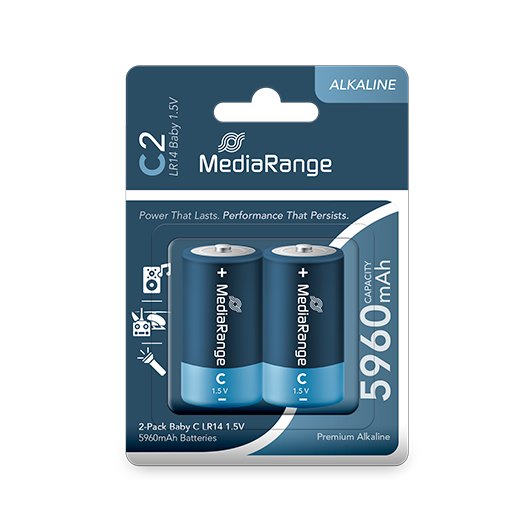 PILAS ALCALINAS MEDIARANGE BABY C