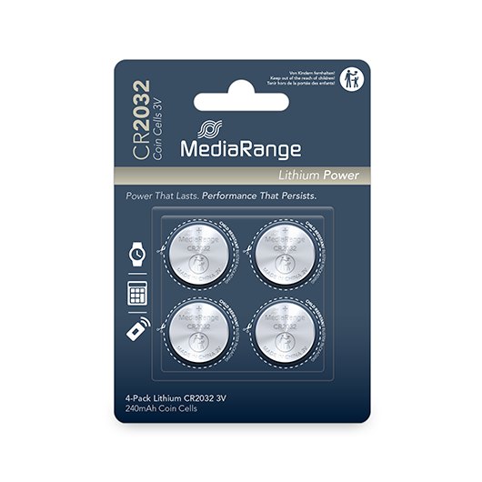PILAS BOTON MEDIARANGE CR2032
