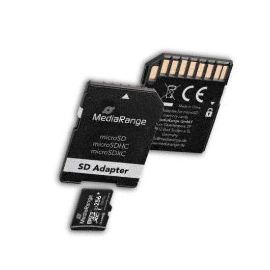 MEM MICRO SDXC 256GB MEDIARANGE ADAPTADOR SD