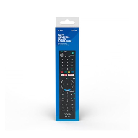 MANDO TV SAVIO RC 08 COMPATIBLE SONY SMART TV