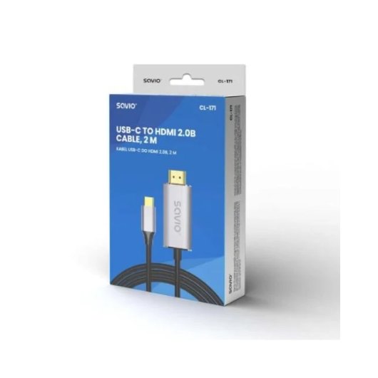 CABLE USB C A HDMI SAVIO CL 170