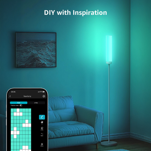 LAMPARA LED DE PIE LEPRO O1 AI 2300LM