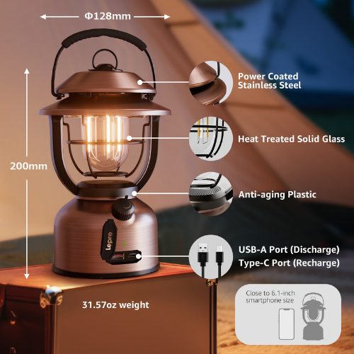 FAROL CAMPING LED LEPRO 330041