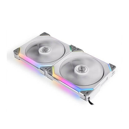 VENTILADOR 140X140 LIAN LI UNI FAN SL140 BLANCO PACK 2UD