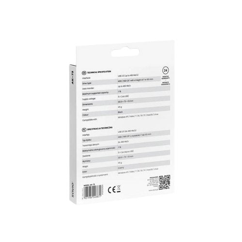 CARCASA EXTERNA DISCO DURO HDD SDD 25 AK 73 73
