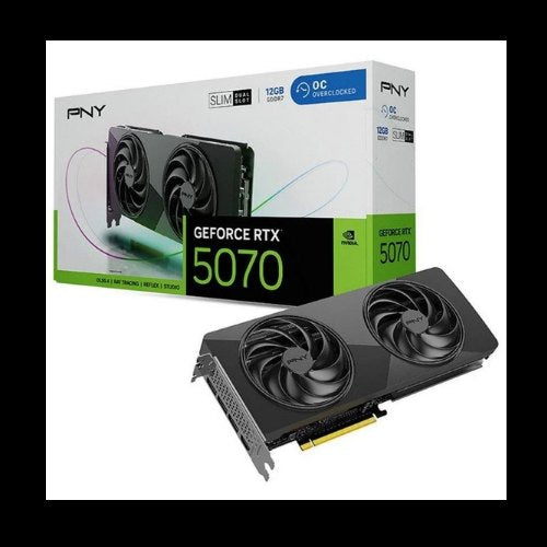 TARJETA GRAFICA PNY RTX 5070 12GB SLIM GDDR7
