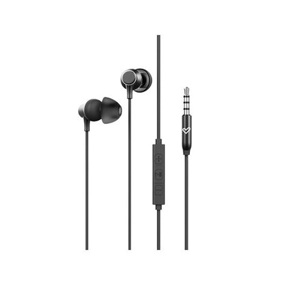AURICULARES CABLE ENERGY SISTEM METALLIZED NEGRO