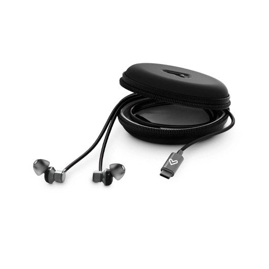 AURICULARES ENERGY SISTEM TIPO C METALLIZED DARK