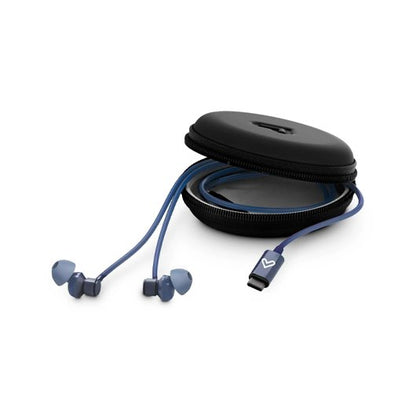 AURICULARES ENERGY SISTEM TIPO C METALLIZED BLUE