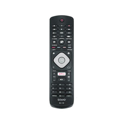 MANDO TV SAVIO RC 10 COMPATIBLE PHILIPS SMART TV