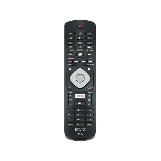 MANDO TV SAVIO RC 10 COMPATIBLE PHILIPS SMART TV