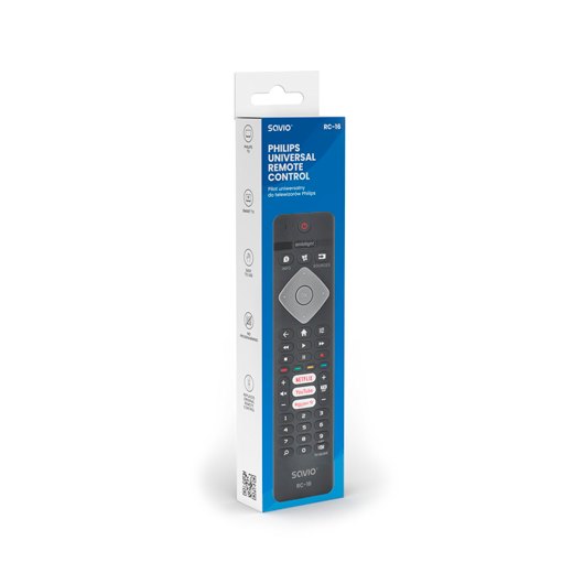 MANDO TV SAVIO RC 16 COMPATIBLE PHILIPS SMART TV