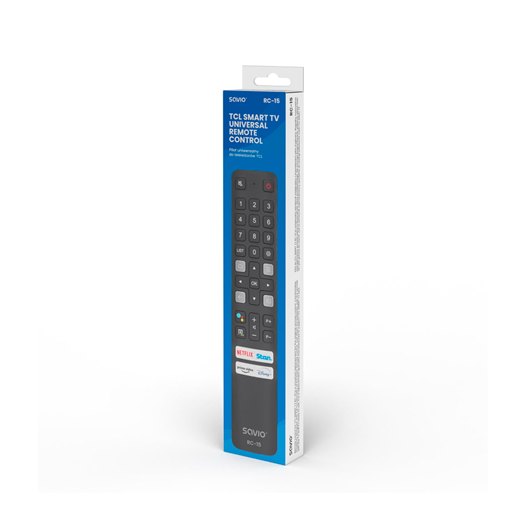 MANDO TV SAVIO RC 15 COMPATIBLE TCL SMART TV