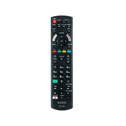 MANDO TV SAVIO RC 06 COMPATIBLE PANASONIC SMART TV