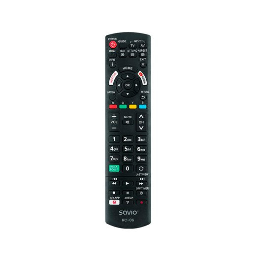 MANDO TV SAVIO RC 06 COMPATIBLE PANASONIC SMART TV