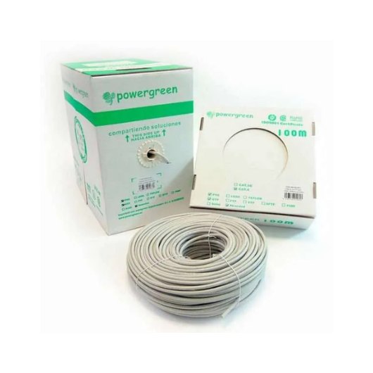 BOBINA DE CABLE PEPEGREEN CAT6 305M RIGIDO