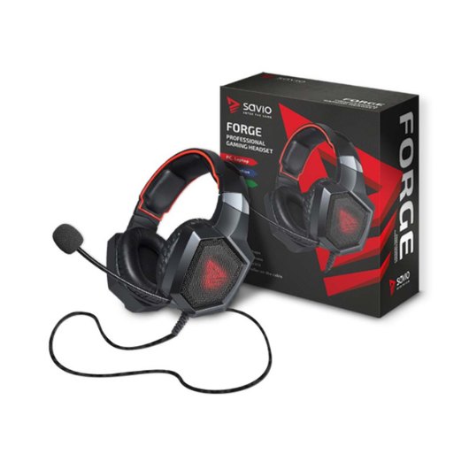 AURICULARES GAMING SAVIO FORGE JACK 35 MM USB