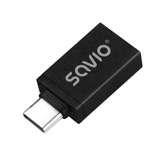ADAPTADOR SAVIO AK 80 USB A 31 USB C 31 BLACK