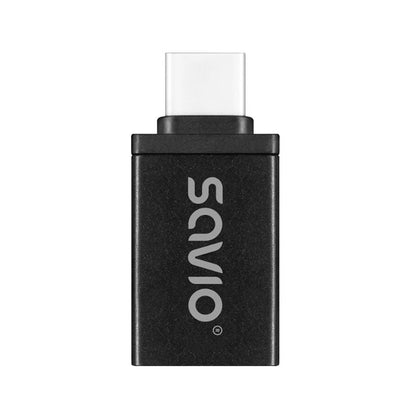 ADAPTADOR SAVIO AK 80 USB A 31 USB C 31 BLACK