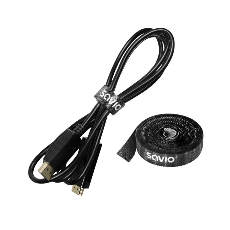 ORGANIZADOR CABLES SAVIO OC 07 CINTA VELCRO