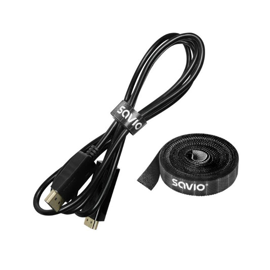 ORGANIZADOR CABLES SAVIO OC 07 CINTA VELCRO