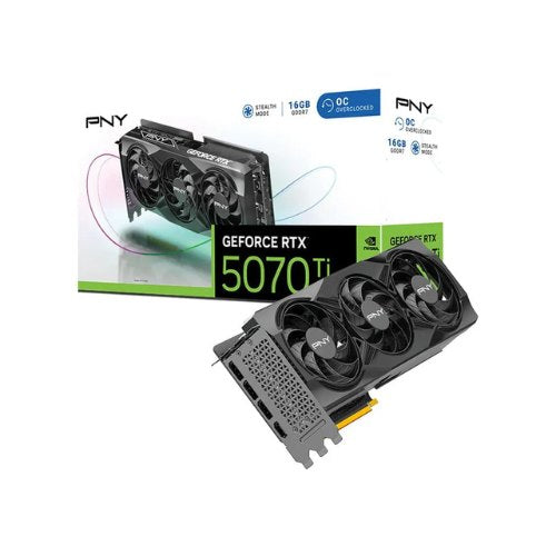TARJETA GRAFICA PNY RTX 5070TI 16GB OVERCLOCKED