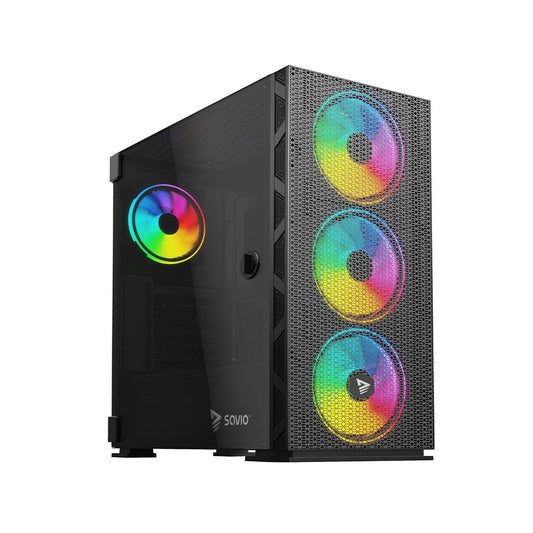 TORRE ARGB ATX SAVIO RAPTOR X1 USB 30
