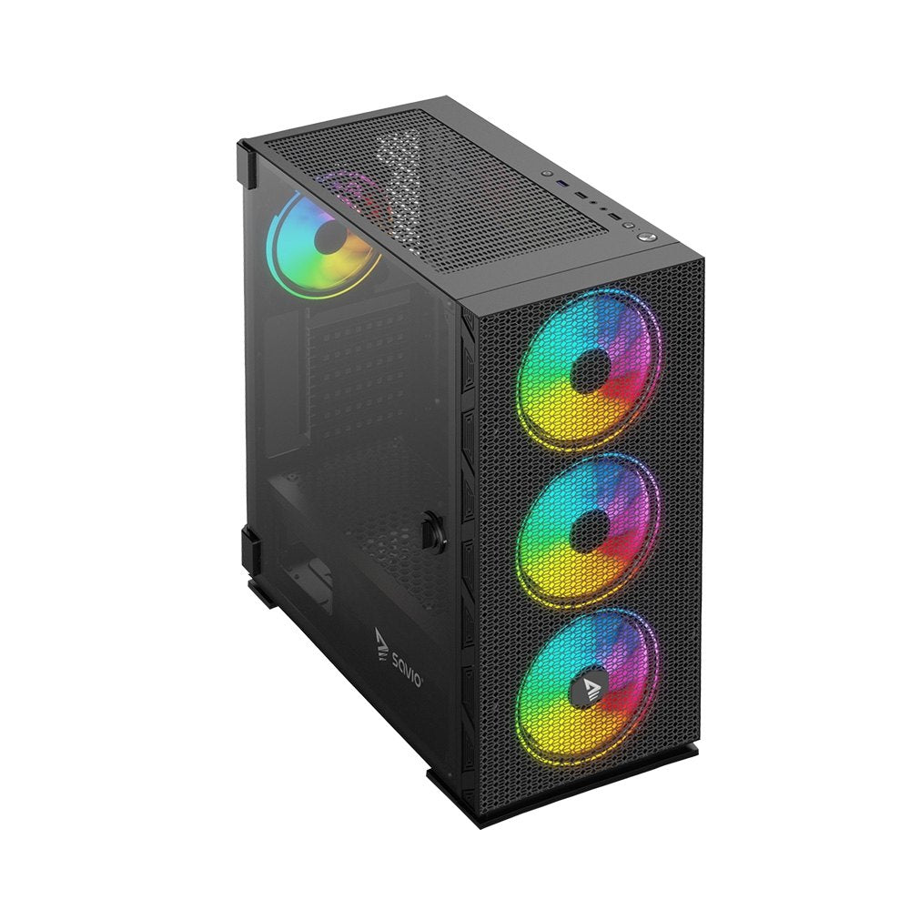 TORRE ARGB ATX SAVIO RAPTOR X1 USB 30