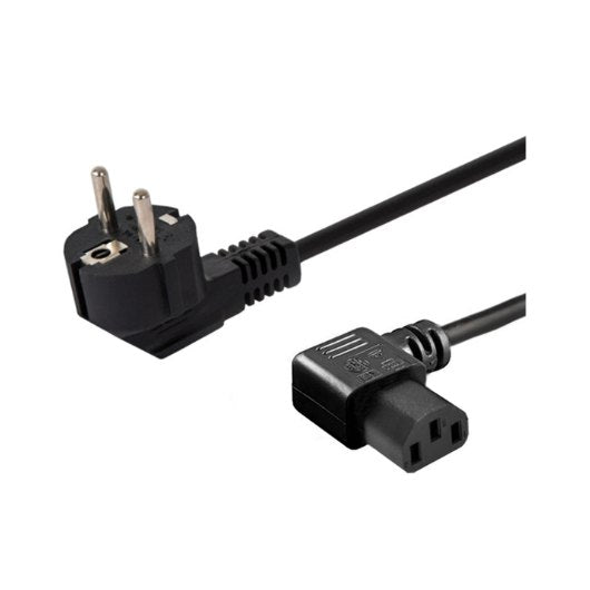 CABLE ALIMENTACION SAVIO ANGULAR SCHUKO IEC C13
