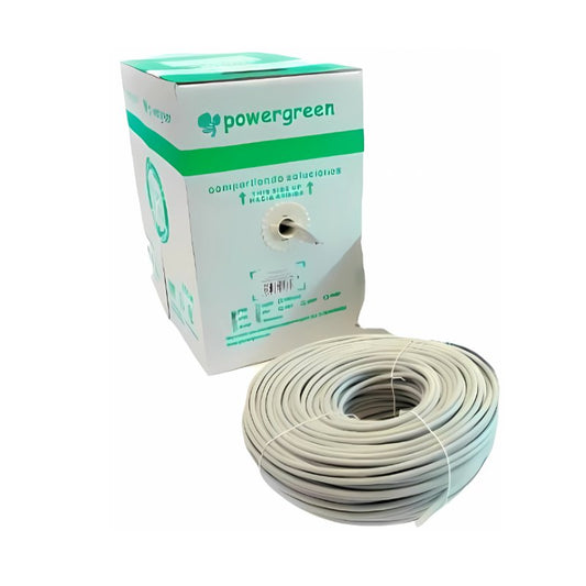 BOBINA DE CABLE PEPEGREEN CAT6 FTP 305 METROS